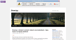 Desktop Screenshot of dowcipy.blogx.pl
