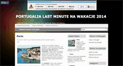 Desktop Screenshot of portugalia.blogx.pl