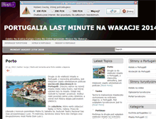 Tablet Screenshot of portugalia.blogx.pl
