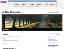 Tablet Screenshot of naj-blog-27.blogx.pl