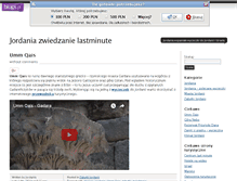 Tablet Screenshot of jordania.blogx.pl