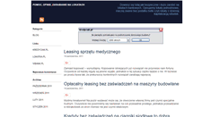 Desktop Screenshot of lokaty.blogx.pl
