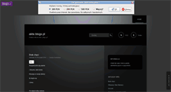 Desktop Screenshot of akte.blogx.pl