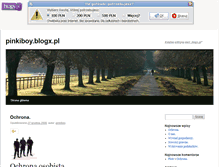Tablet Screenshot of pinkiboy.blogx.pl