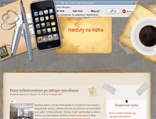 Tablet Screenshot of narzutynalozka.blogx.pl
