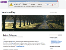 Tablet Screenshot of karniszeskleppl.blogx.pl