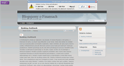 Desktop Screenshot of finansowy.blogx.pl