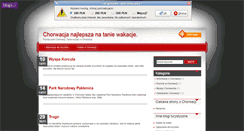 Desktop Screenshot of chorwacja.blogx.pl