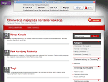 Tablet Screenshot of chorwacja.blogx.pl