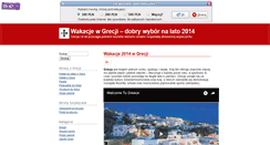 Desktop Screenshot of grecja.blogx.pl