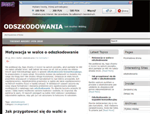 Tablet Screenshot of odszkodowania.blogx.pl