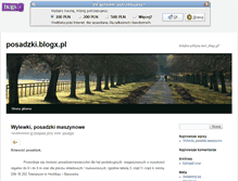 Tablet Screenshot of posadzki.blogx.pl