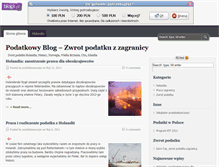 Tablet Screenshot of podatkowy.blogx.pl